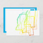 Carte Postale flou de refroidissement du mississippi (Devant / Derrière)