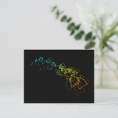 Carte Postale flou de refroidissement hawaïen (Debout devant)