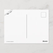 Carte Postale Flou de vitesse (Dos)