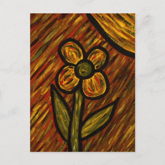 Carte postale Flower Art d'automne (Devant)