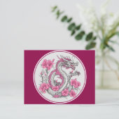 Carte postale Flower Dragon (Debout devant)