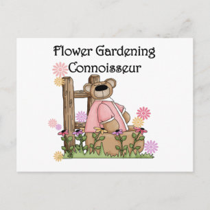 Carte Postale Flower Garden Connoisseur T-shirts et cadeaux