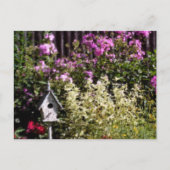 Carte Postale Flower Garden Pastel Painting Personalized (Devant)