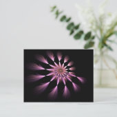 Carte postale Flower I - Fractal Art (Debout devant)