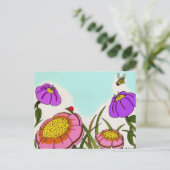 Carte postale Flower Meadow (Debout devant)