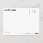 Carte postale Flower Meadow "We Miss You" (Dos)