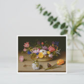 Carte Postale Flower Still Life par Bosschaert (Debout devant)