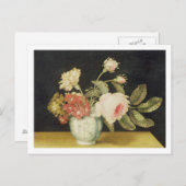 Carte Postale Flowers in a Delft Jar (Devant / Derrière)