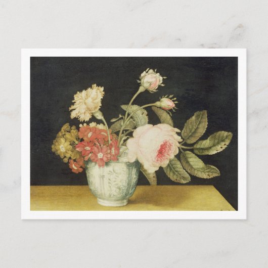 Carte Postale Flowers in a Delft Jar (Devant)