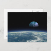 Carte Postale Flox - Levée de la lune (Devant / Derrière)