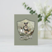 Carte Postale Fluide Fox Terrier (Debout devant)
