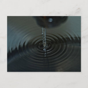 Carte Postale Fluidite de l'eau