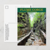 Carte postale Flume Gorge NH (Devant / Derrière)