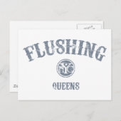 Carte Postale Flushing (Devant / Derrière)