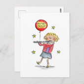 Carte Postale Flûte (Devant / Derrière)