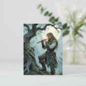 Carte Postale Flûte Elf (Debout devant)