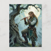 Carte Postale Flûte Elf (Devant)