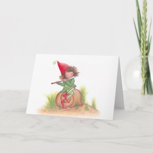 Carte postale Flute Elf (Devant)