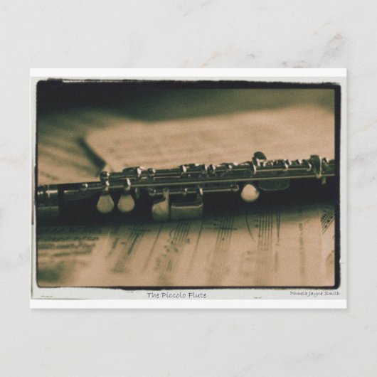 Carte Postale Flûte piccolo 1839 (Devant)