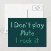 Carte postale Fluth Rock It (Devant / Derrière)