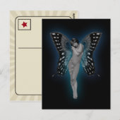 Carte Postale Flux bleu (Devant / Derrière)