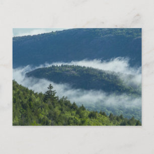Carte Postale Flux de brouillard par Connors Nubble, Acadia NP, 