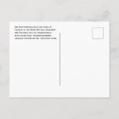 Carte Postale Flux de lave Dragon Bleu, Cratères de la Lune (Dos)