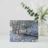 Carte Postale Flux d'hiver Derbyshire (Debout devant)
