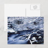 Carte Postale Flux neigeux - (Devant / Derrière)