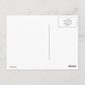 Carte Postale Flux neigeux - (Dos)