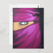 Carte postale - Flux persan (Devant / Derrière)