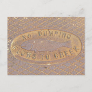 Carte postale - Flux vers Creek