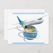 Carte postale Fly Away (Devant / Derrière)