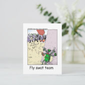 Carte Postale Fly Swat Team Funny Police Cadeaux & Objets de col (Debout devant)