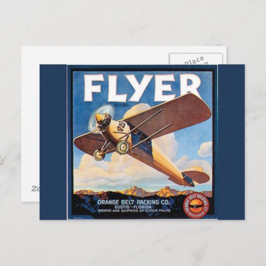 Carte Postale Flyer (Devant / Derrière)