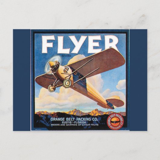 Carte Postale Flyer (Devant)