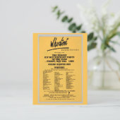 Carte Postale Flyer Hip hop (Debout devant)