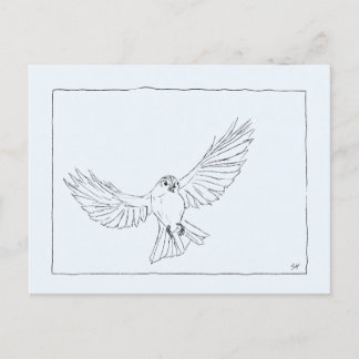 Carte Postale Flying Bird