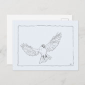 Carte Postale Flying Bird (Devant / Derrière)