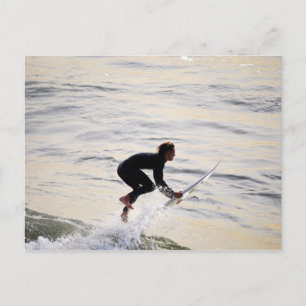 Carte postale "Flying" California Surfer