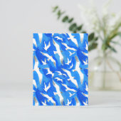Carte Postale Flying seagulls on sky blue (Debout devant)