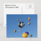 Carte Postale Flying Skunk (Devant / Derrière)