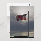 Carte Postale Flying the Flag (Devant / Derrière)