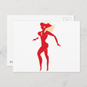 Carte Postale Flying Tigers - L'Ange de l'Enfer (Devant / Derrière)