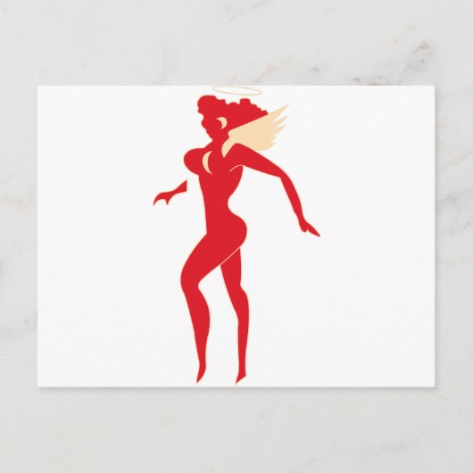 Carte Postale Flying Tigers - L'Ange de l'Enfer (Devant)