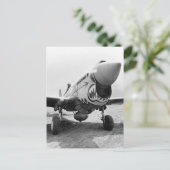 Carte Postale Flying Tigers P-40 Warhawk, 1941 (Debout devant)