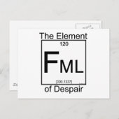 Carte postale FML (Devant / Derrière)