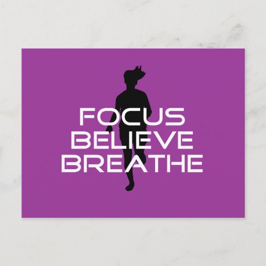 Carte Postale Focu Believe Breathe (Devant)