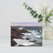 Carte Postale Fog off Mount Desert par Frederic Edwin Church (Debout devant)