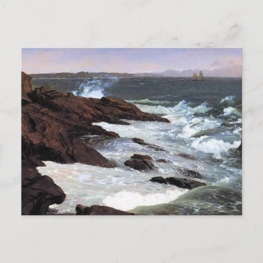 Carte Postale Fog off Mount Desert par Frederic Edwin Church (Devant)